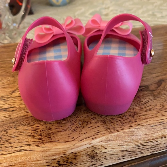Whim & Wander pink bow maryjanes sz 6 - Picture 4 of 5